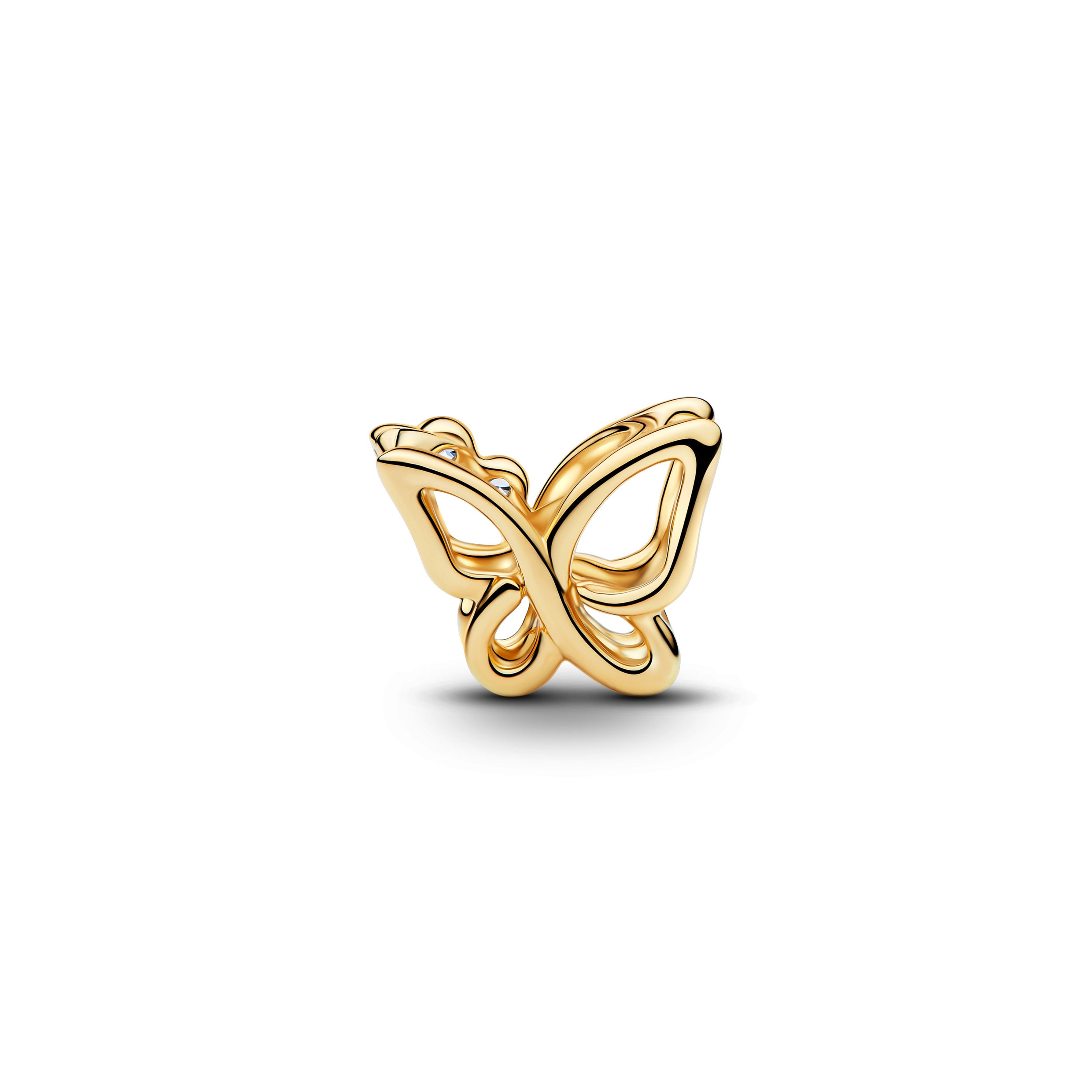 Butterfly 14k gold-plated Charm
