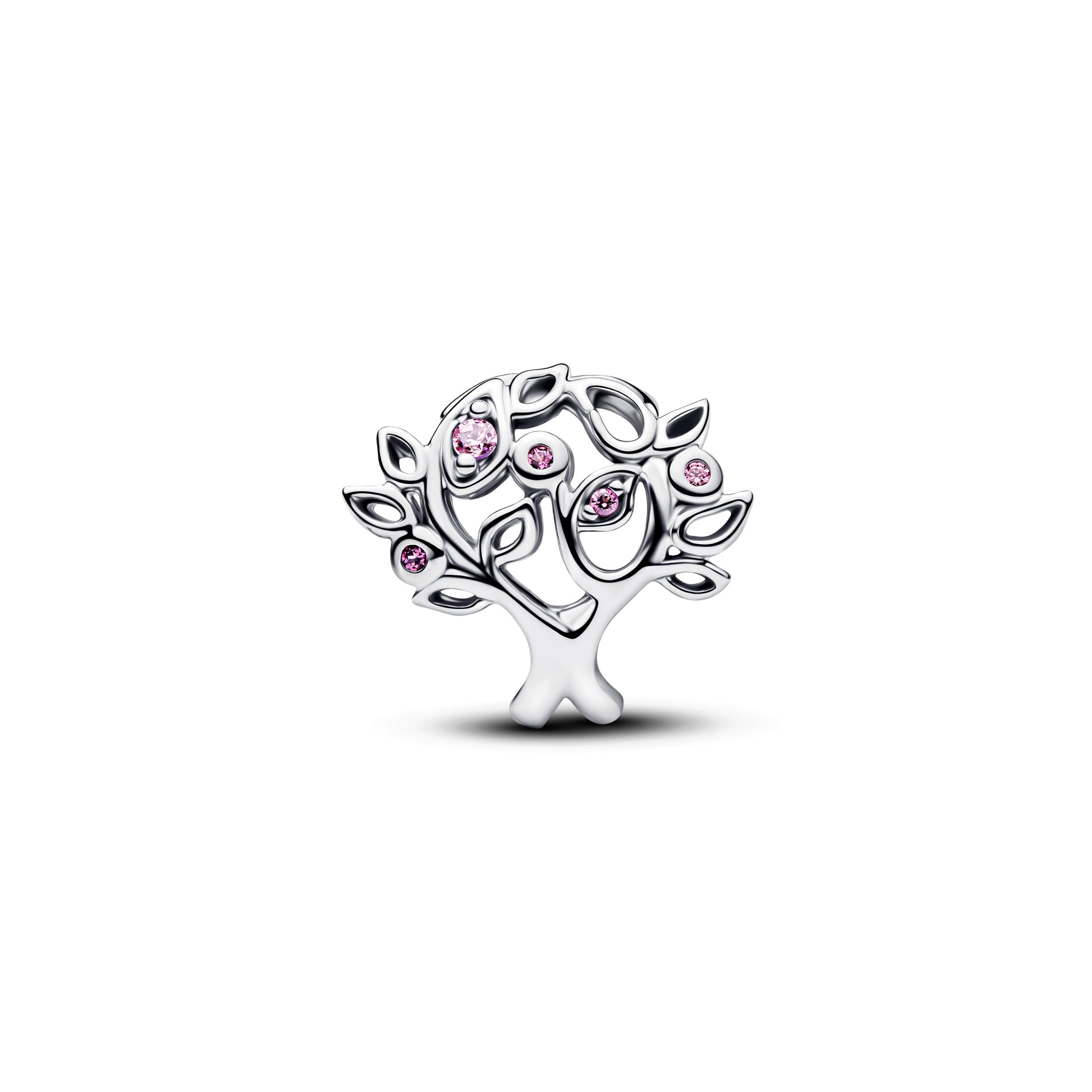 Family Tree Silver Charm