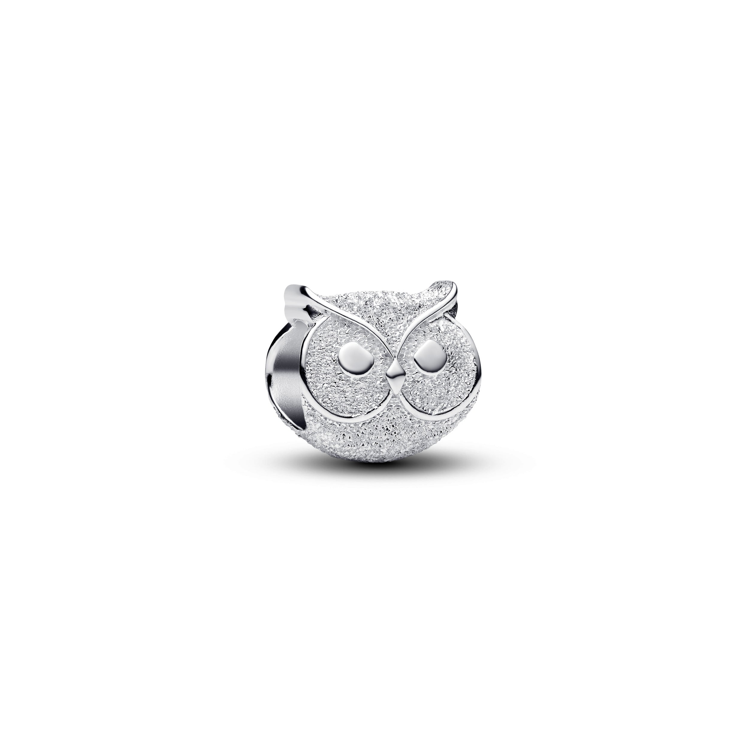 Textured Owl Mini Charm