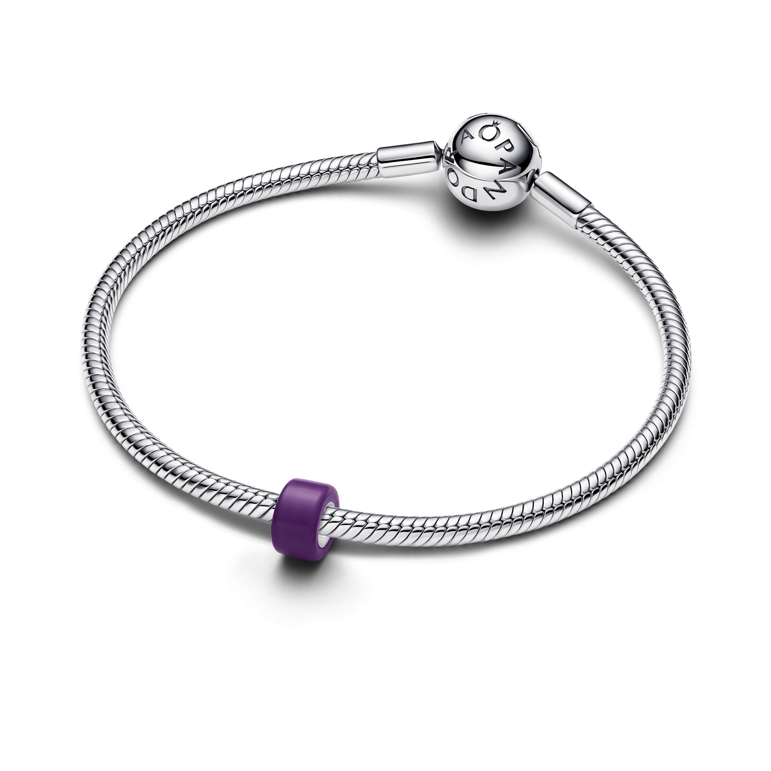 Purple Murano Glass Mini Charm