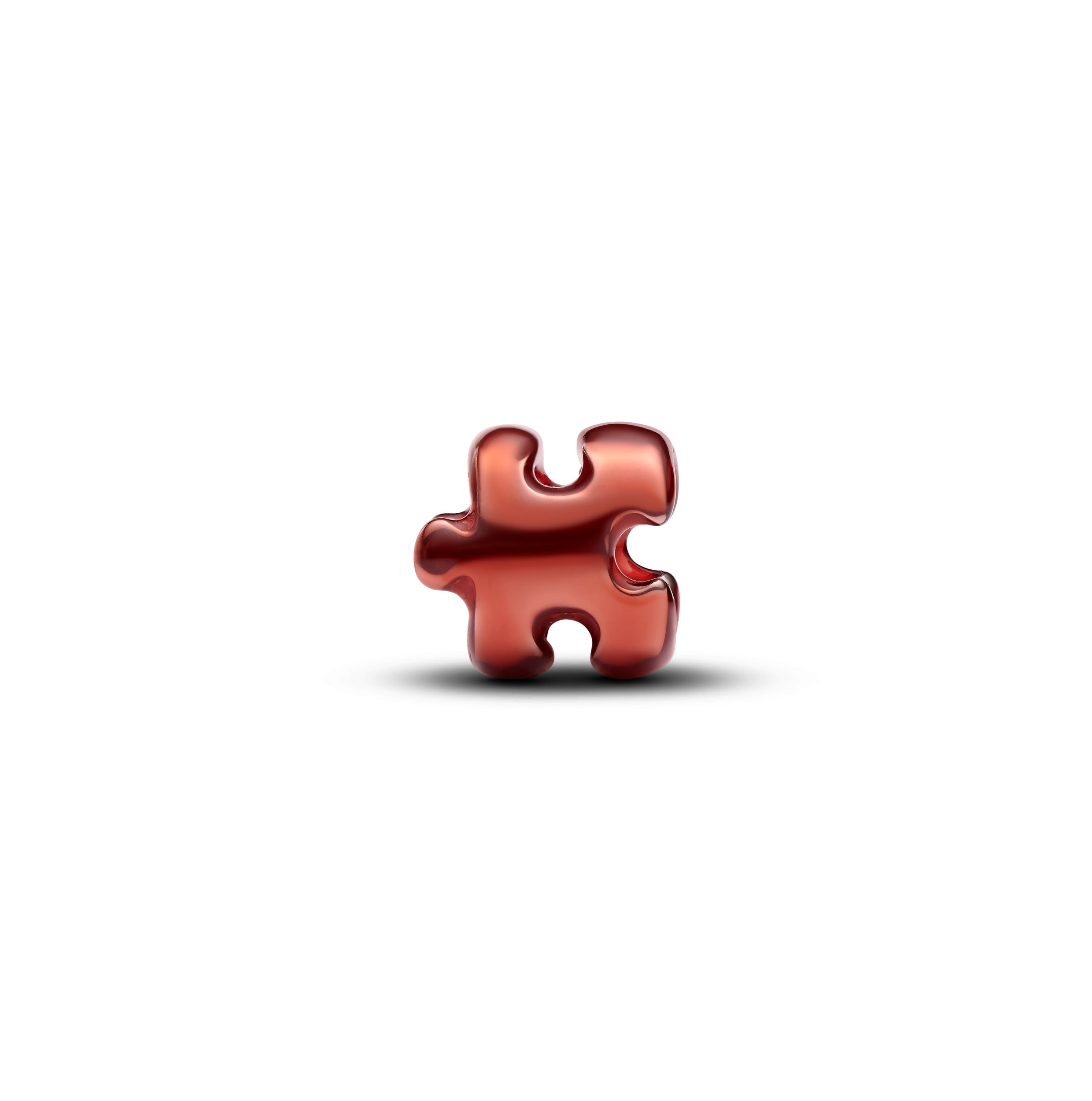 Orange Puzzle Mini Charm