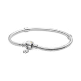 Snake Chain Sterling Silver Bracelet