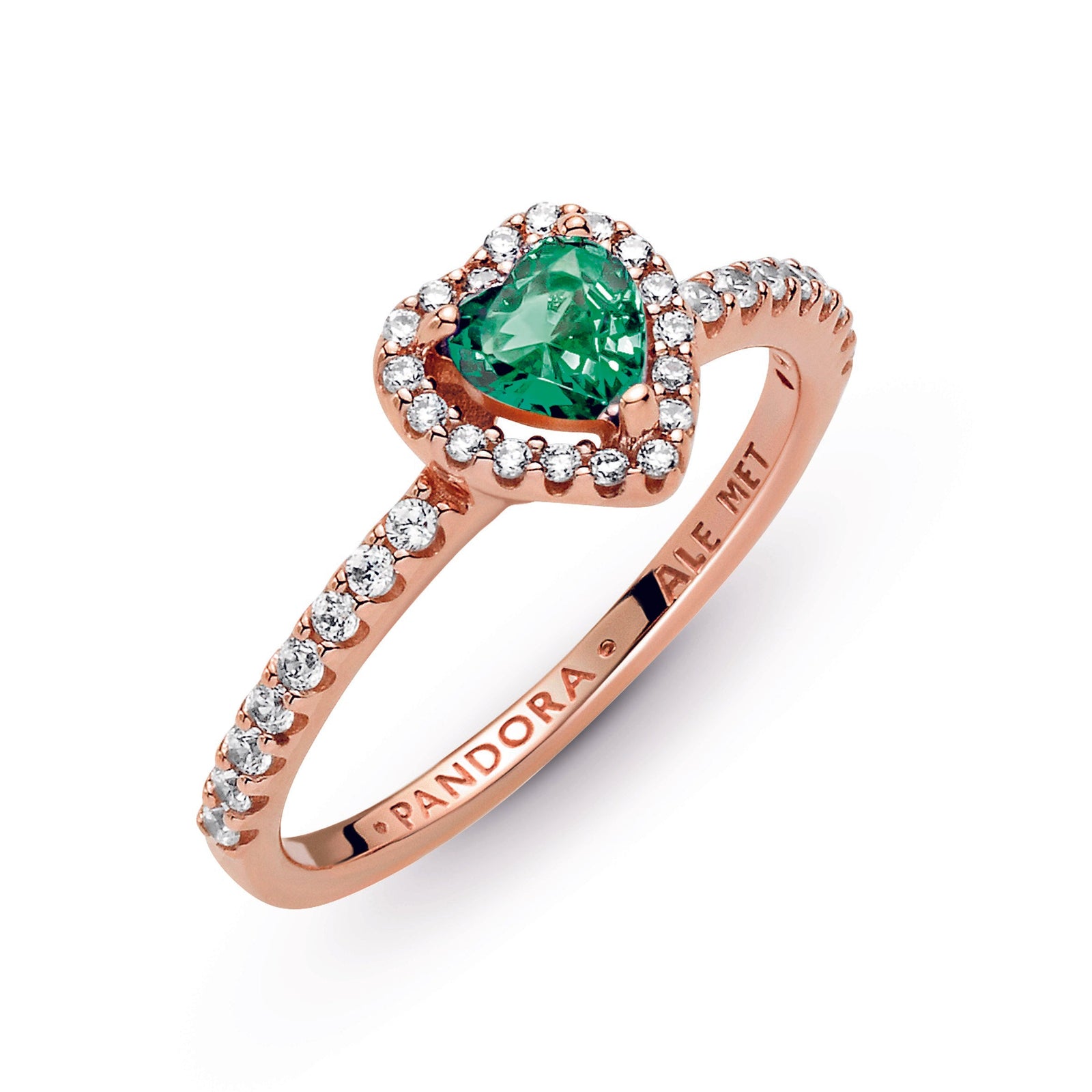 Rose gold pear shaped ring pandora discount