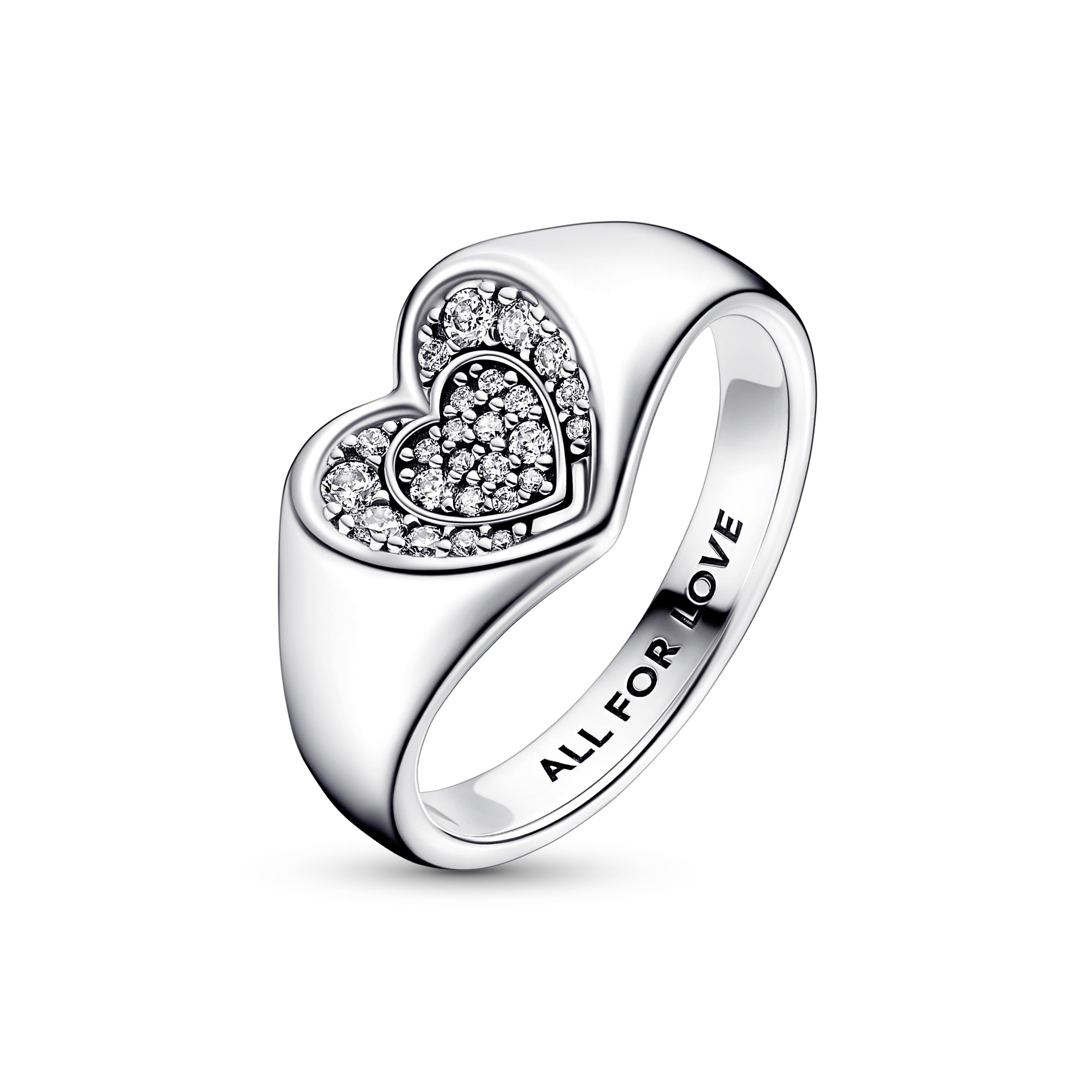 Heart Silver Ring
