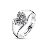 Heart Silver Ring