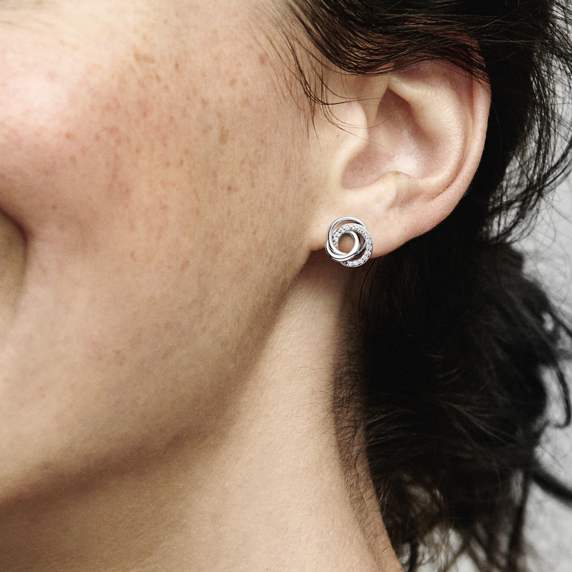 Encircled Stud Earrings