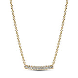 Pandora Timeless Pavé Single-row Bar Collier Necklace