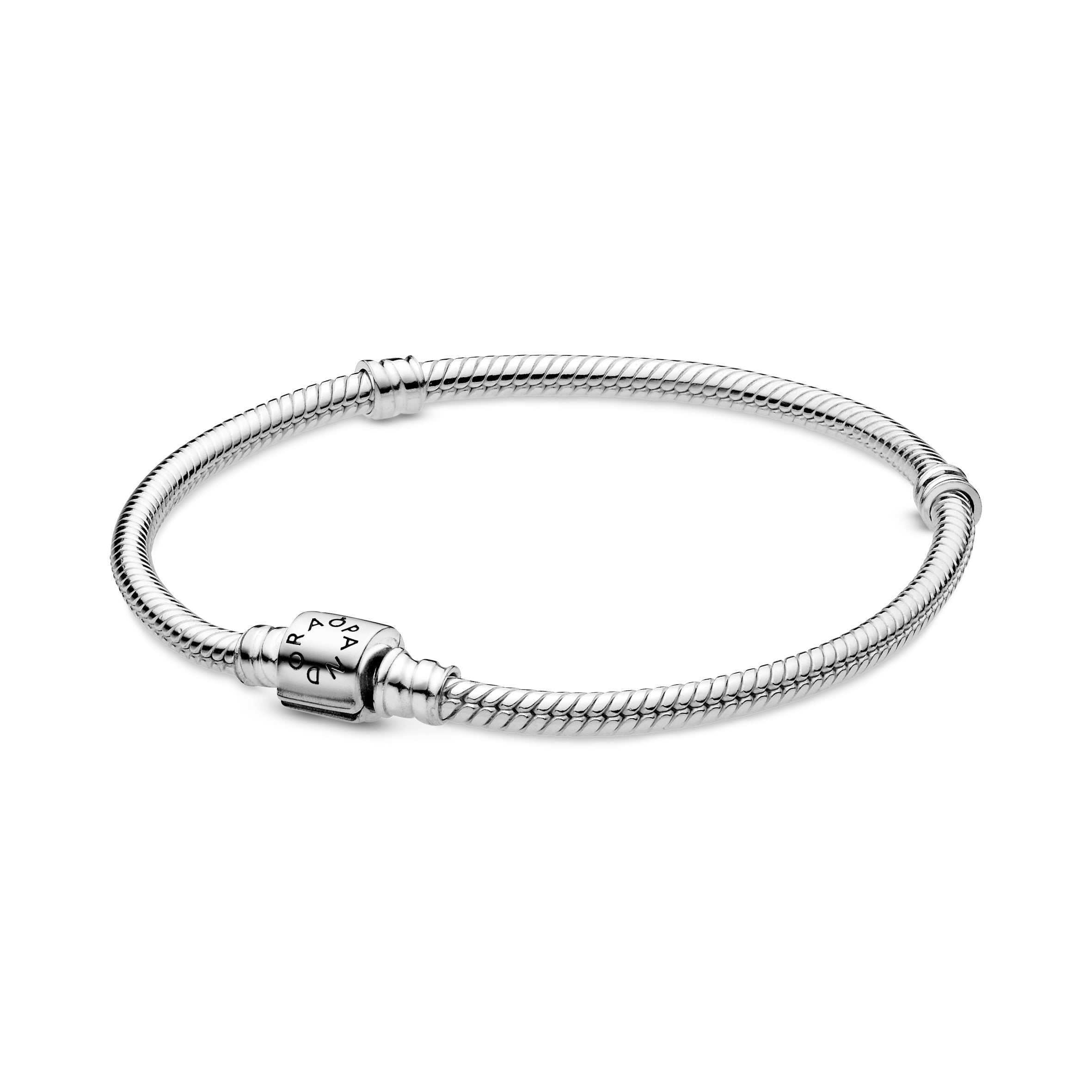 Snake Chain Sterling Silver Bracelet
