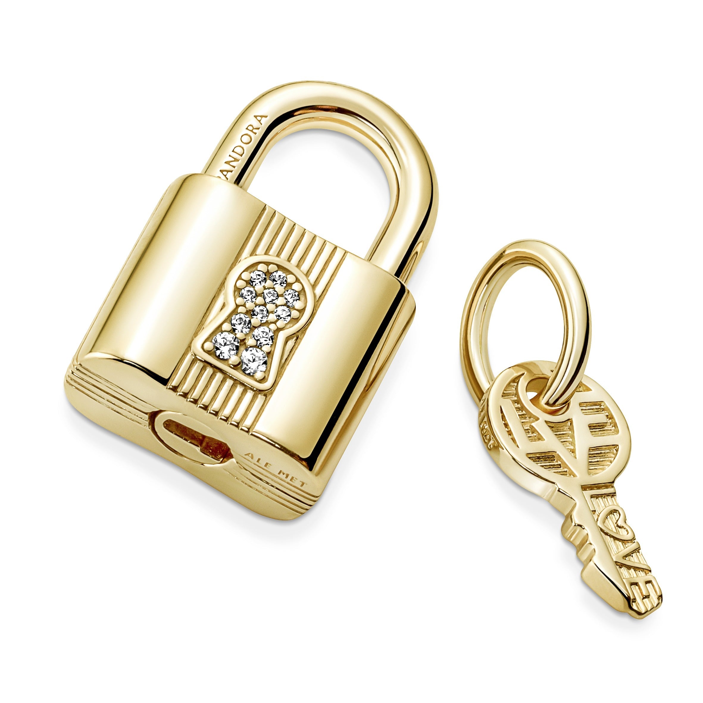 Padlock And Key Dangle