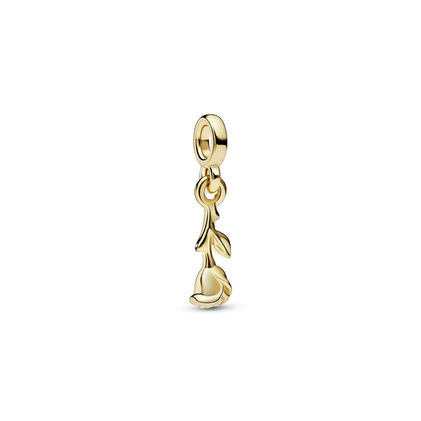 Pandora ME Rose 14K Gold-Plated Mini Dangle