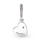 Double Heart Dangle