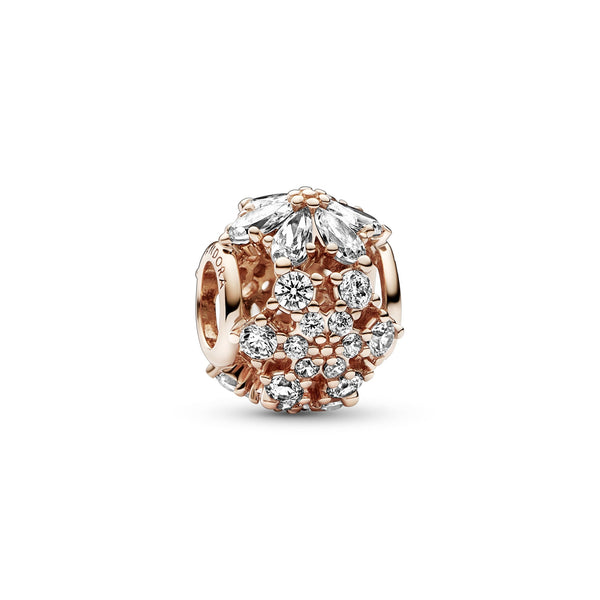 Herbarium Cluster Rose Gold-Plated Charm