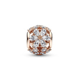 Herbarium Cluster Rose Gold-Plated Charm