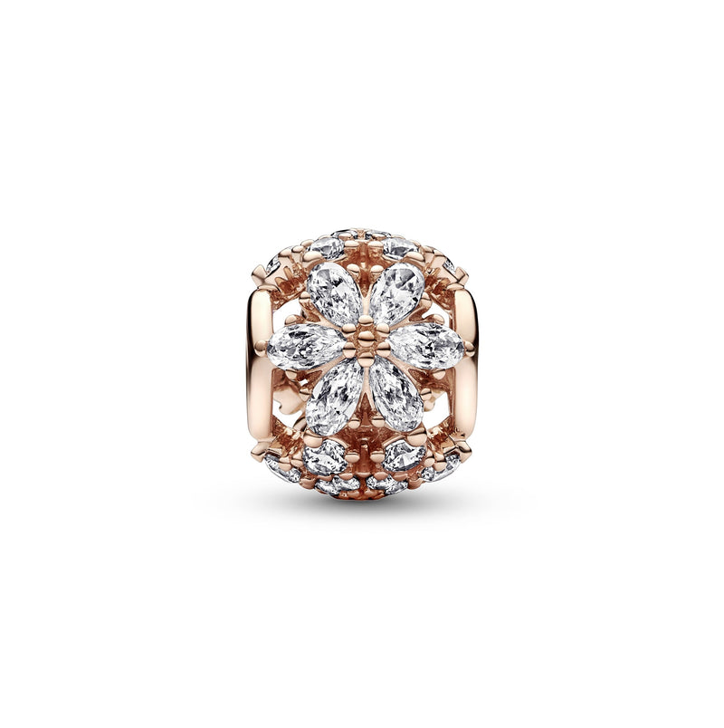 Herbarium Cluster Rose Gold-Plated Charm
