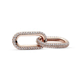 14K Rose Gold-Plated Link