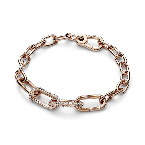 14K Rose Gold-Plated Link