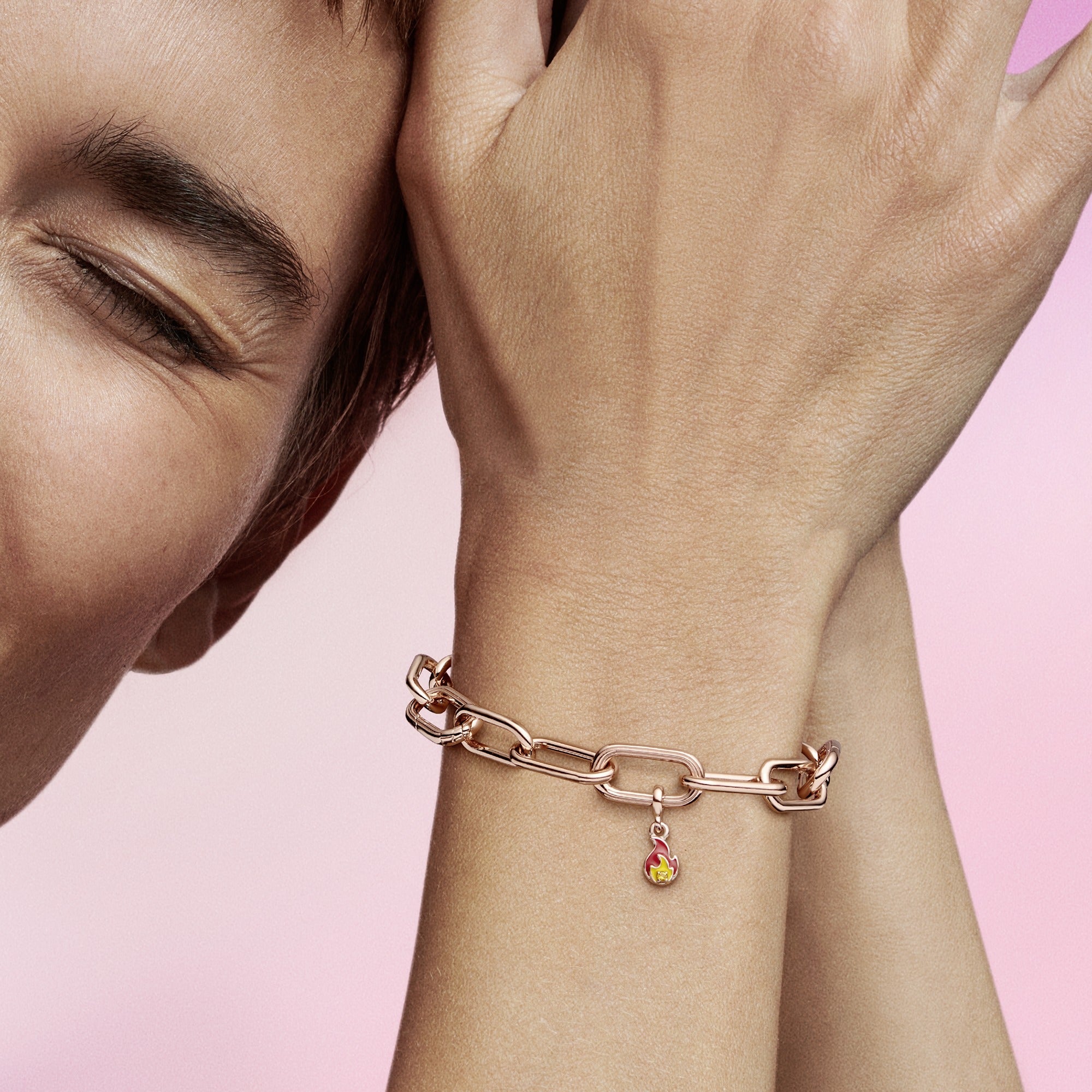 Pandora Me Fire Dangle Charm