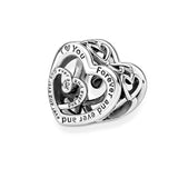 Entwined Hearts Charm