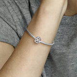 Infinity Silver Charm