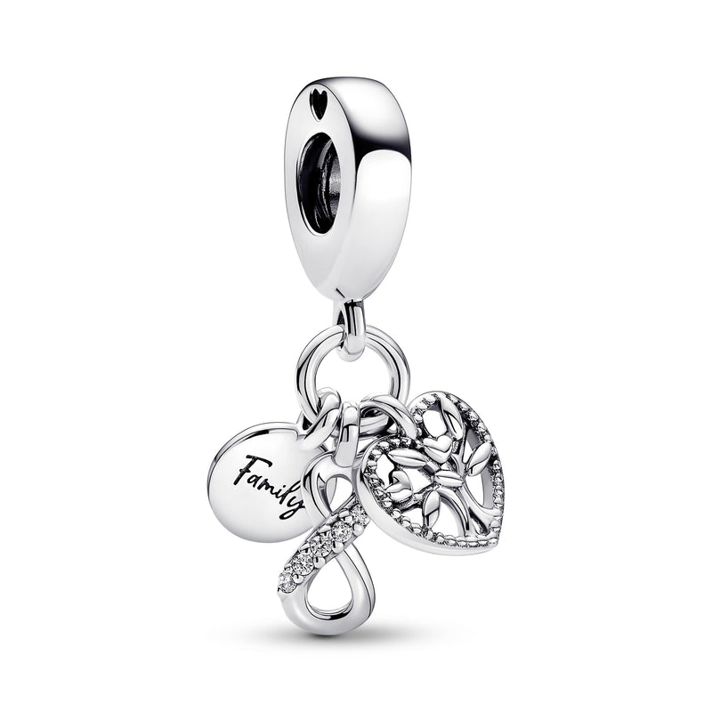 Infinity, Disc And Heart Dangle