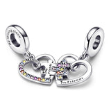 Splitable Hearts Dangle