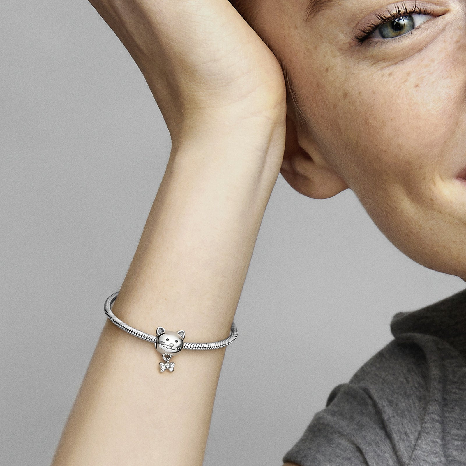 Pandora cat bracelet new arrivals
