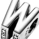 Letter W Charm
