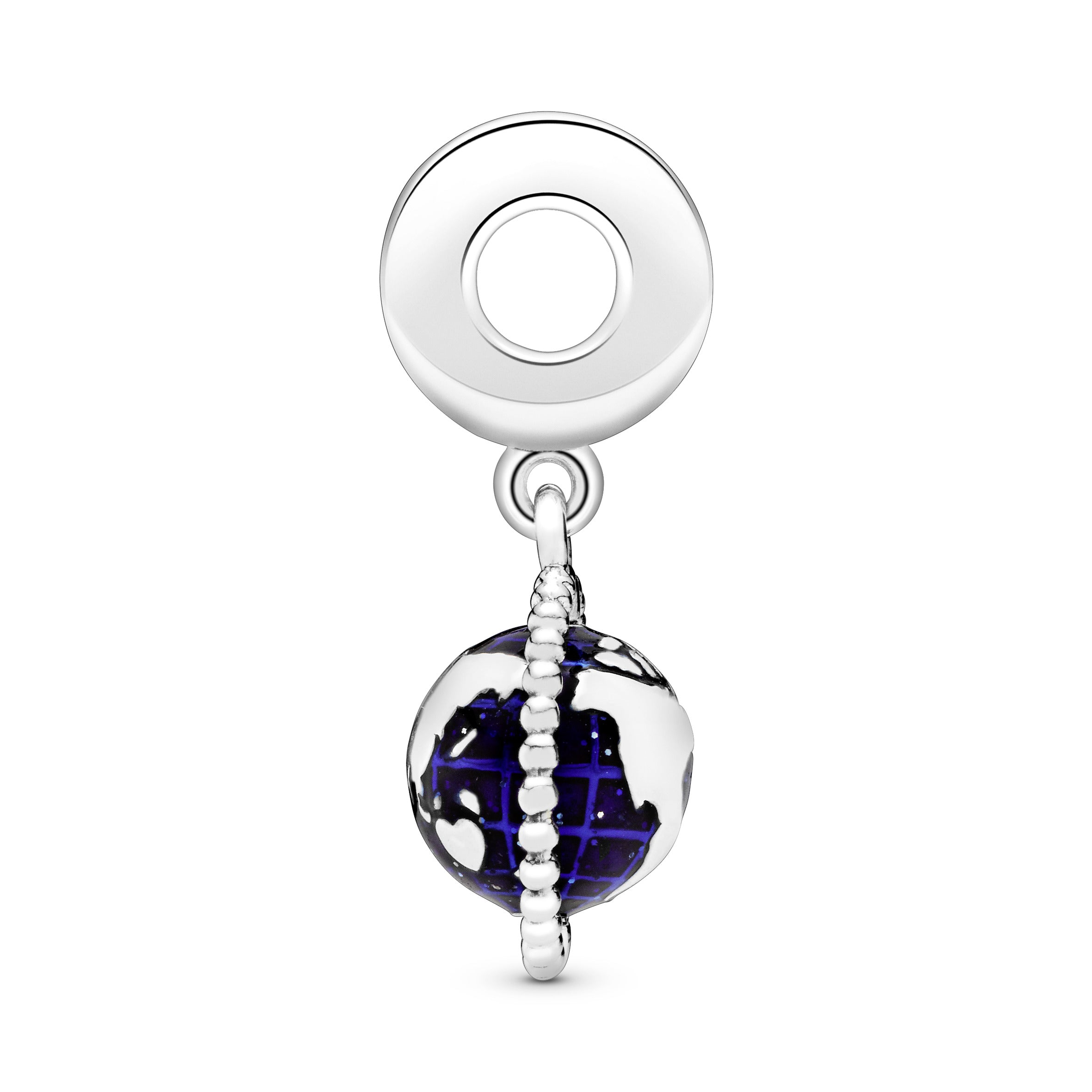 Globe Silver Dangle