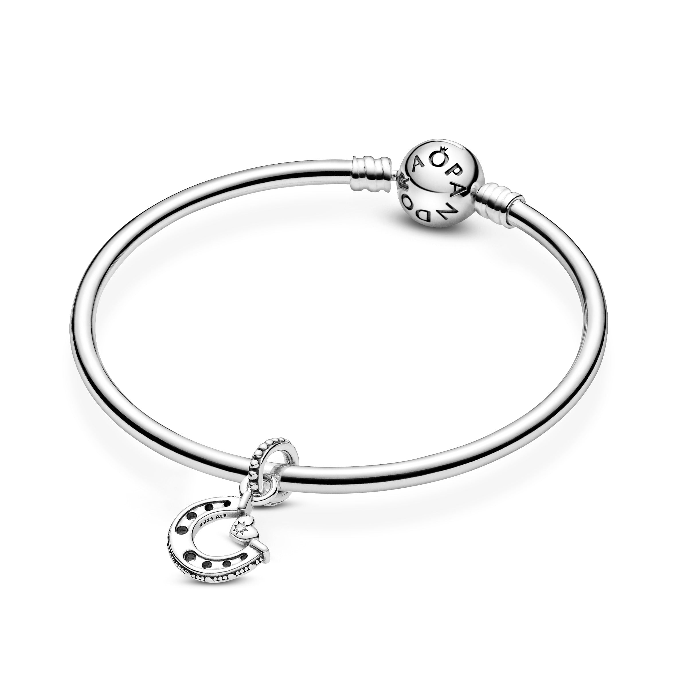 Horseshoe And Heart Dangle