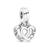 Sister Hearts Split Dangle