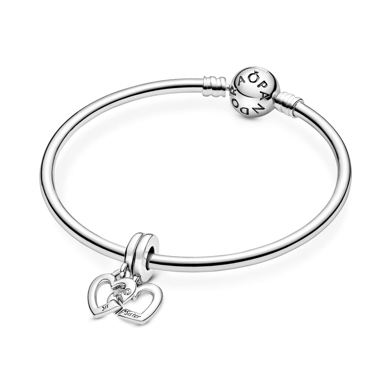 Sister Hearts Split Dangle