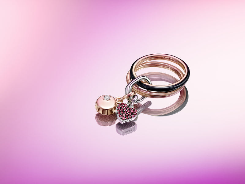 14K Rose Gold-Plated Ring