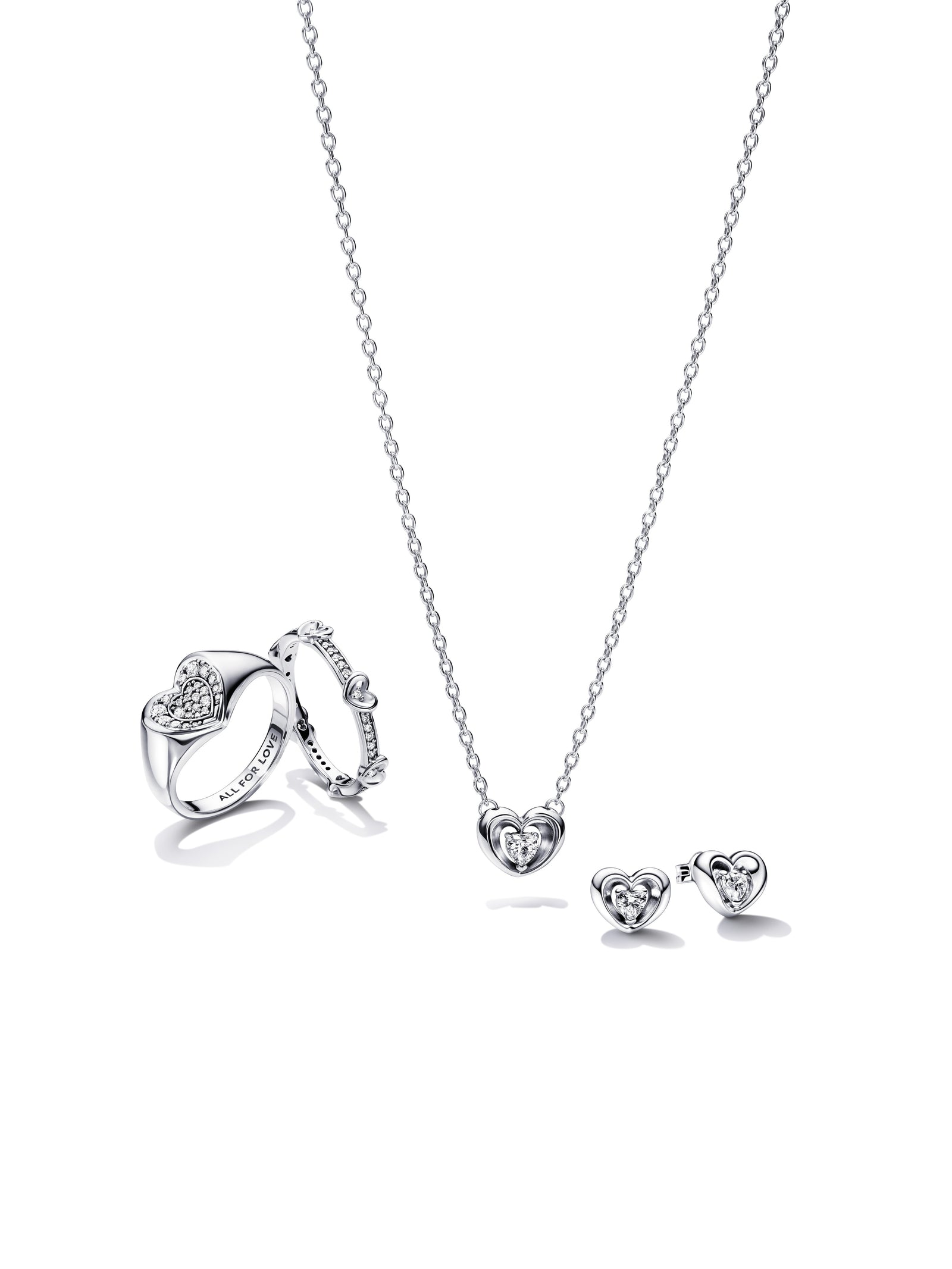 Heart Silver Collier Pandora Shop Lebanon