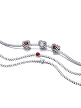 Heart Silver Charm