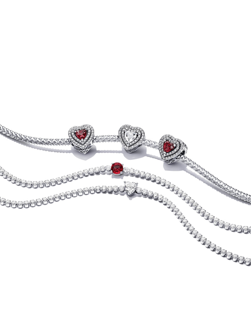Heart Silver Charm